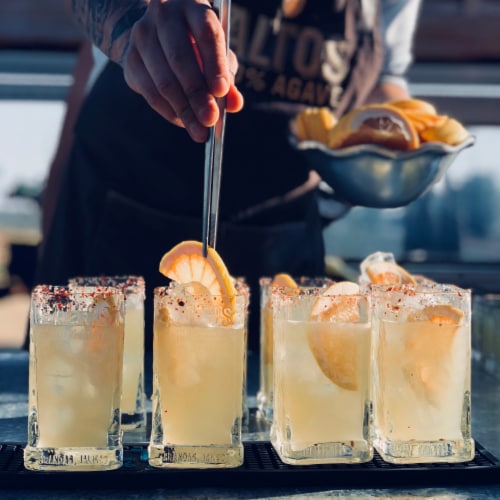 Olmeca Altos Tequila Reposado Perspective: right