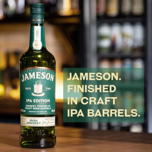 Jameson Caskmates IPA Edition Blended Irish Whiskey Perspective: right
