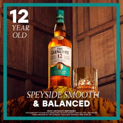 The Glenlivet Single Malt Scotch Perspective: right