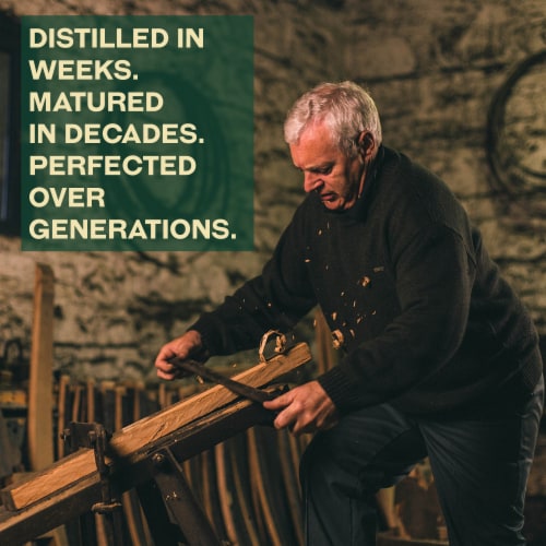 Jameson Aged 18 Years Blended Irish Whiskey Perspective: right