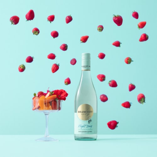 Brancott Estate Flight Song Pinot Grigio New Zealand White Wine Perspective: right