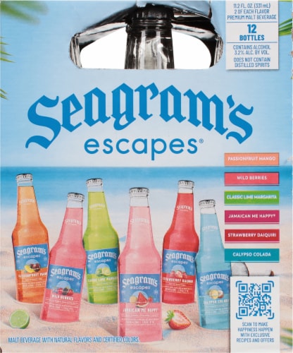 Seagram's Escapes® Malt Beverage Cooler Variety Pack Perspective: right