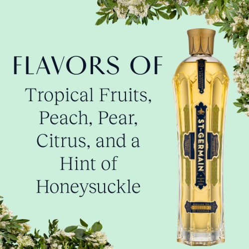 St Germain Elderflower Floral Liqueur Perspective: right