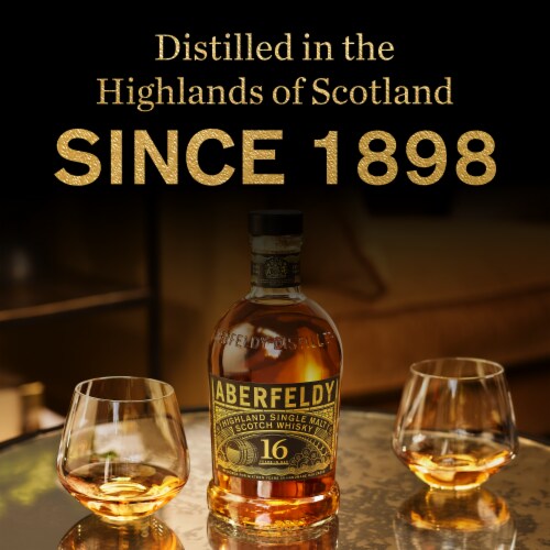 ABERFELDY™ 16 Year Old Single Malt Scotch Whisky Perspective: right
