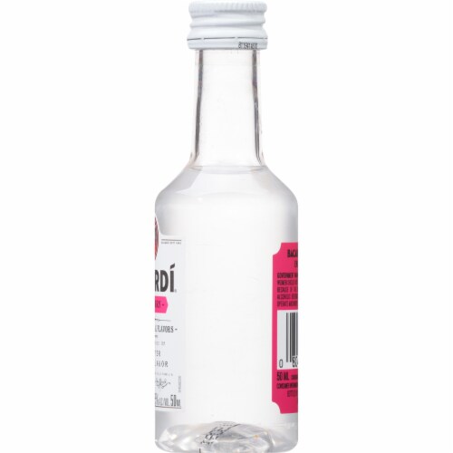 Bacardi Raspberry Rum Perspective: right