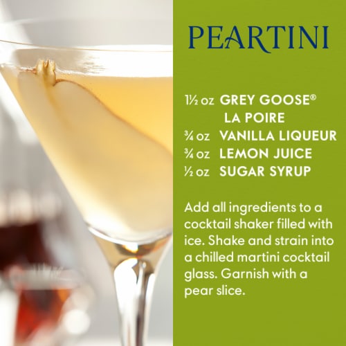 GREY GOOSE® La Poire Flavored Vodka Perspective: right