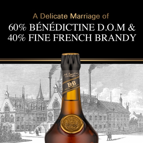BÉNÉDICTINE® B&B Liqueur Perspective: right