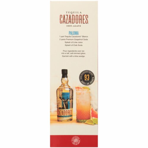 Cazadores Reposado Tequila with T-Shirt Perspective: right