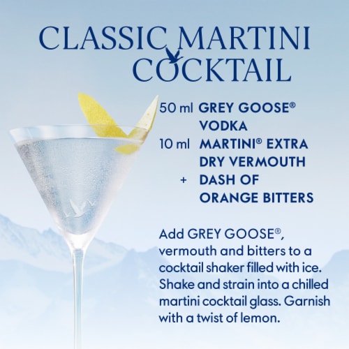 Grey Goose Original Vodka Perspective: right