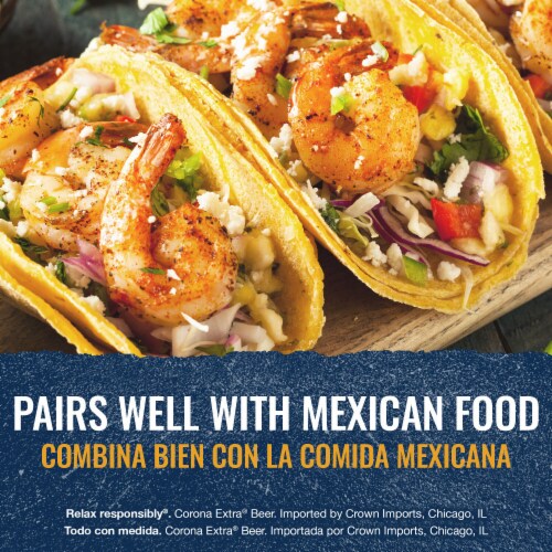 Corona Extra Coronita Lager Mexican Beer Perspective: right