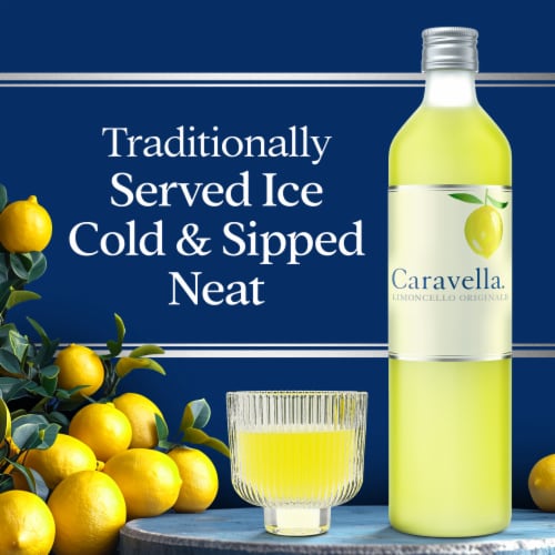 Caravella Limoncello Lemon Liqueur Perspective: right