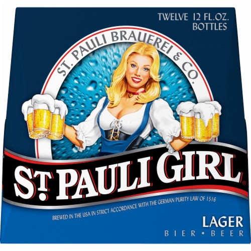 St. Pauli Girl Lager Perspective: right
