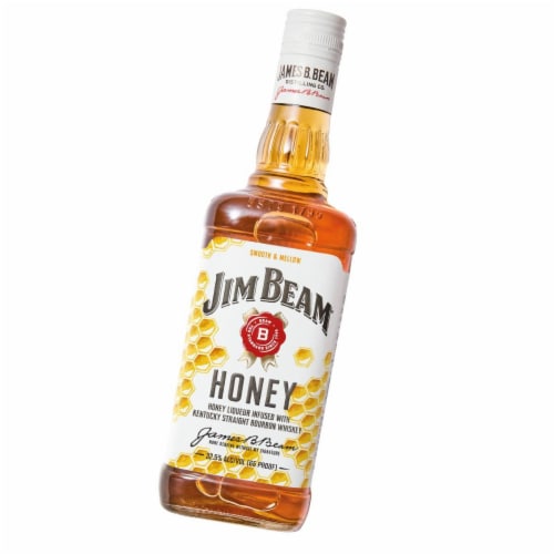 Jim Beam Honey Bourbon Whiskey 750 Ml