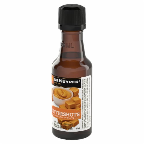 DeKuyper® Buttershots® Butterscotch Schnapps Liqueur Perspective: right