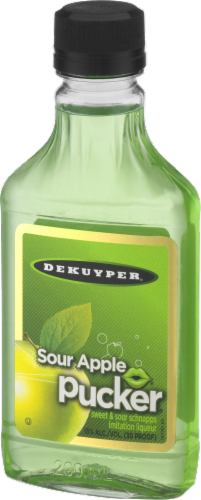 DeKuyper Sour Apple Pucker Sweet & Sour Schnappsl Perspective: right