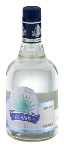 Sauza 100 Anos Blanco Tequila Perspective: right