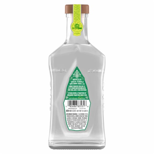 Hornitos Plata Tequila Perspective: right