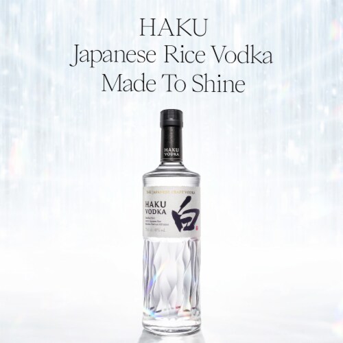 Haku Japanese Vodka Perspective: right