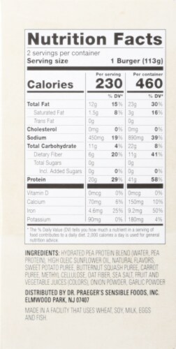 Dr. Praeger’s Gluten Free Meatless Perfect Turk’y Burger Perspective: right