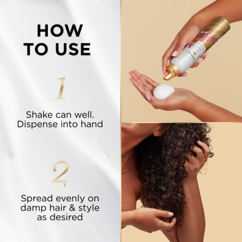 Pantene Soft Curls Shaping Mousse Perspective: right