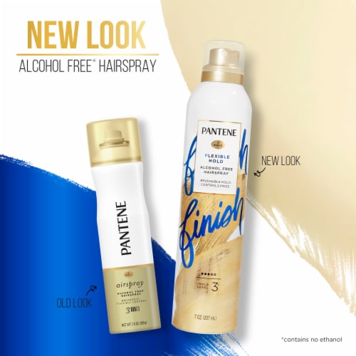 PANTENE Pro-V Flexible Hold Alcohol Free* Level Three Hairspray Perspective: right