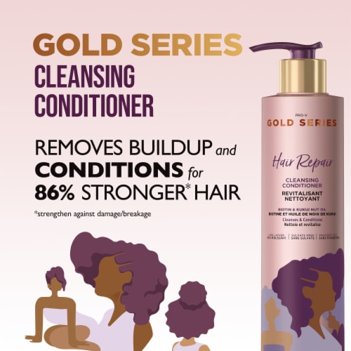 Gold Series Biotin and Kukui Nut Oil Cleansing Conditioner Perspective: right