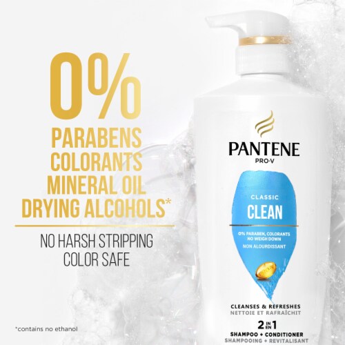 PANTENE PRO-V Classic Clean 2in1 Shampoo + Conditioner Perspective: right