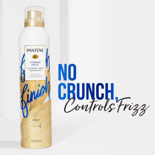 PANTENE Pro-V Strong Hold Alcohol Free* Level 4 Hairspray Perspective: right