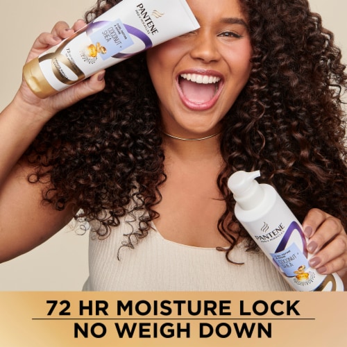 Pantene Miracles Curl Define and Shine Shampoo with Coconut and Shea Sulfate Free Perspective: right