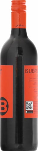 J. Bookwalter Subplot No 37 Washington Red Wine Perspective: right