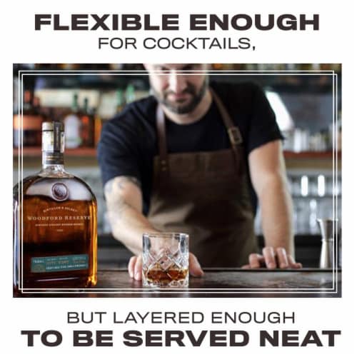 Woodford Reserve Kentucky Straight Rye Whiskey Perspective: right