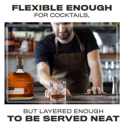 Woodford Reserve Double Oaked Kentucky Straight Bourbon Whiskey Perspective: right