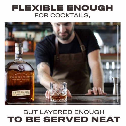 Woodford Reserve Kentucky Straight Bourbon Whiskey Perspective: right