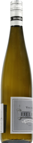 Helfrich Alsace Gewurztraminer French White Wine Perspective: right