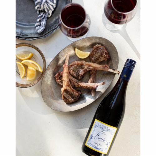 Cupcake Vineyards Pinot Noir California Red Wine Perspective: right