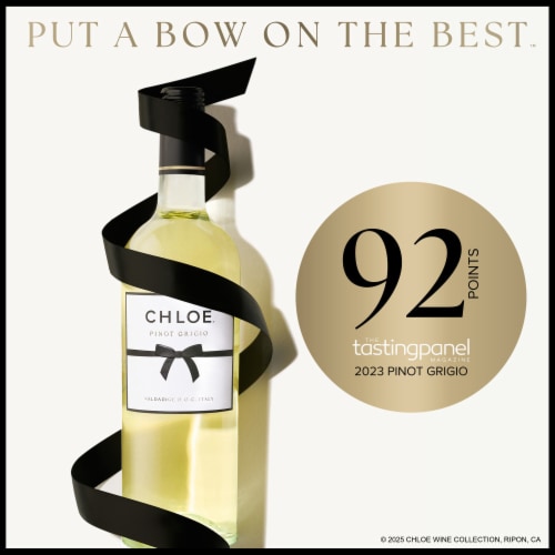 Chloe Pinot Grigio White Wine Perspective: right
