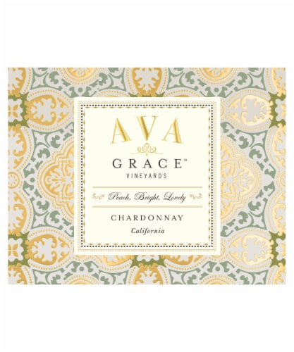 Ava Grace Chardonnay White Wine Perspective: right