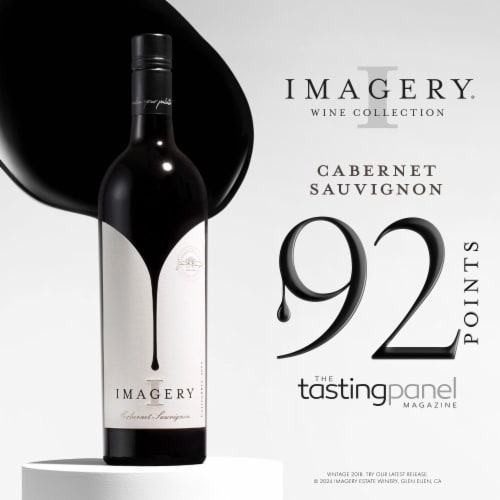 Imagery Cabernet Sauvignon California Red Wine Perspective: right