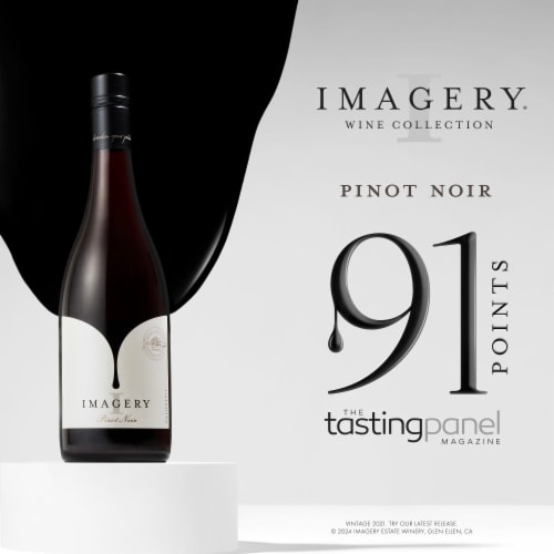 Imagery Pinot Noir California Red Wine Perspective: right