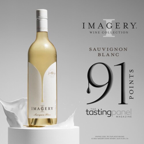 Imagery Sauvignon Blanc California White Wine Perspective: right