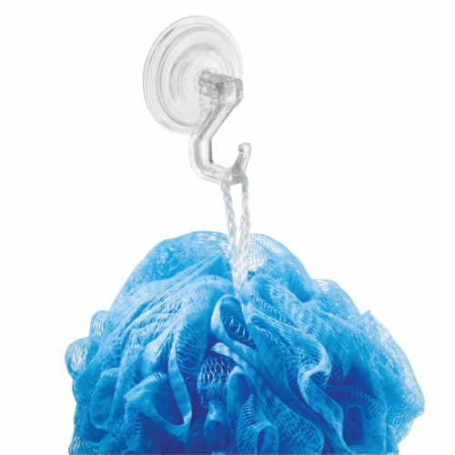 iDesign Clear Power-Lock Suction Hooks Perspective: right