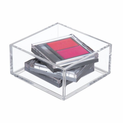 iDesign Clear Cosmetic Drawer Organizer - Clear Perspective: right