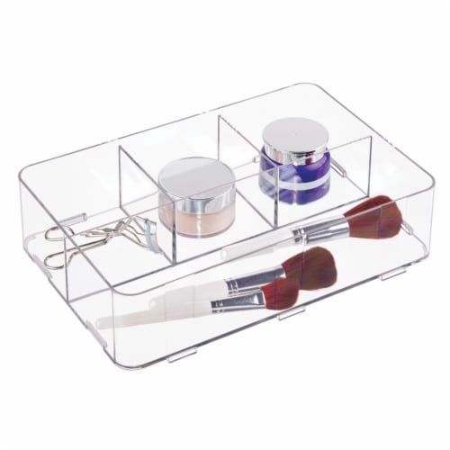 iDesign Clarity Divided Drawer Organizer Perspective: right