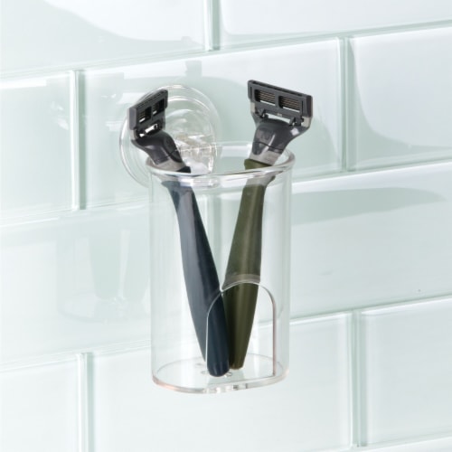 InterDesign Power Lock Suction Cup Tumbler - Clear Perspective: right