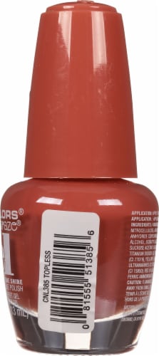 L.A. Colors Topless Gel Nail Polish Perspective: right