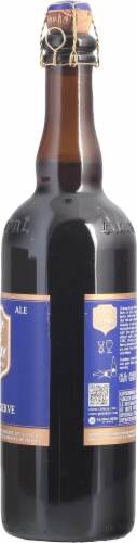 Chimay Ale Grande Reserve Beer Single Bottle Perspective: right