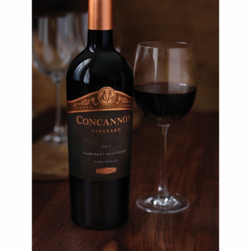 Concannon Vineyard Cabernet Sauvignon California Red Wine Perspective: right