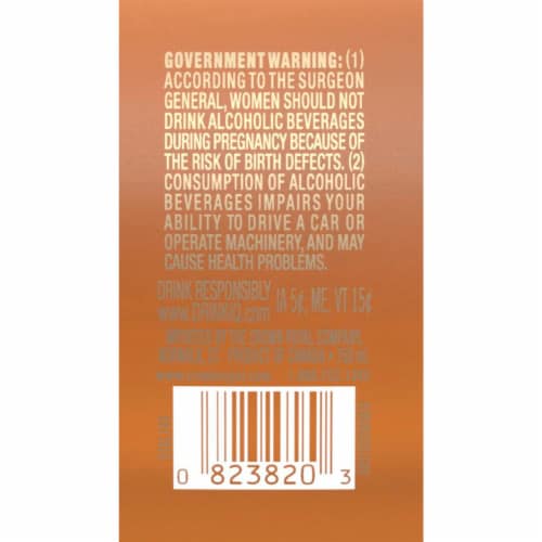 Crown Royal Whisky - Canadian XO Perspective: right