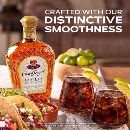 Crown Royal Whisky - Canadian Vanilla Perspective: right