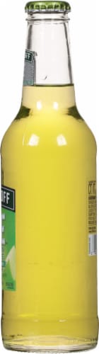 Smirnoff Ice Green Apple Flavored Hard Beverage Single Bottle Perspective: right